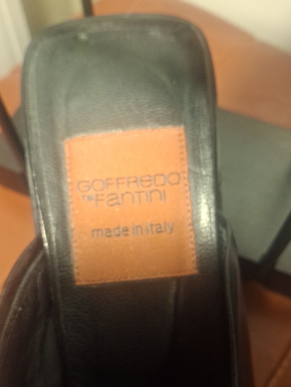 Goffredo Fantini Black Leather Mules - Picture 2 of 8